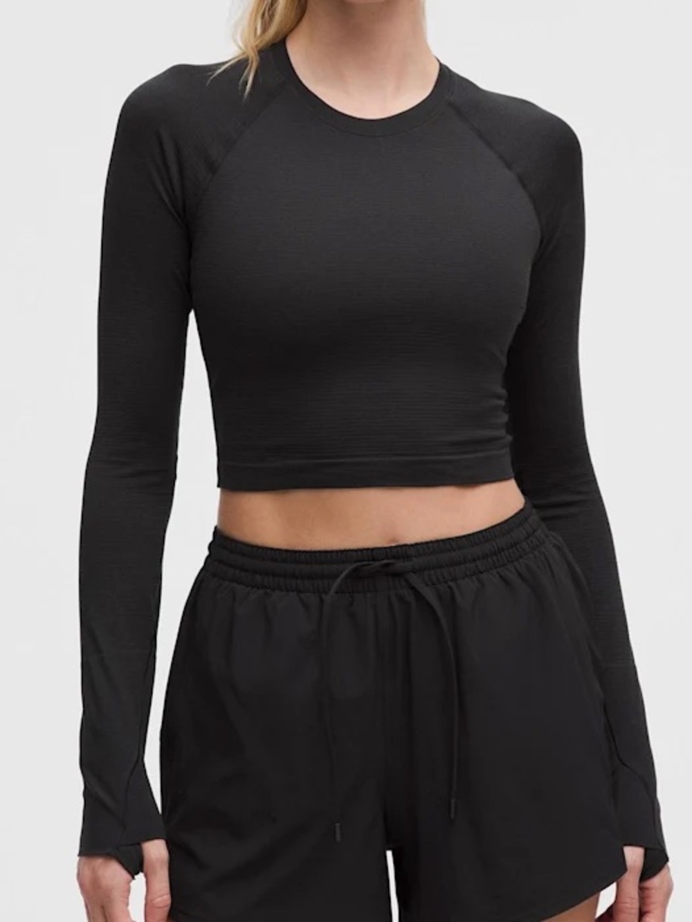 NWT - Lululemon Swiftly Tech Long-sleeve Crop - Size 6